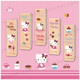 Hello Kitty 下午茶系列 四分木印(圖)