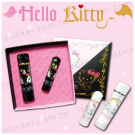 Hello Kitty 天使與小惡魔印鑑組(圖)