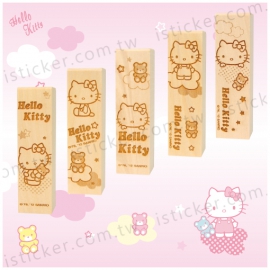 Hello Kitty - my favorite Wooden Seal (Carved)(圖)