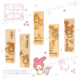My Melody - play Wooden Seal (Carved)(圖)