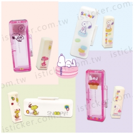 SNOOPY Acrylic Name Seal Set(圖)