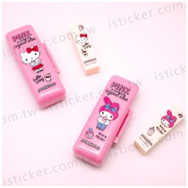 SANRIO PINKHOLIC Acrylic Name Seal Set(圖)