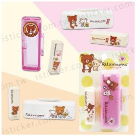 Rilakkuma Acrylic Name Seal Set(圖)