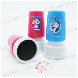 Doraemon FC18 round Flash Stamp(圖)