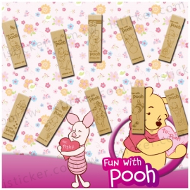 Winnie the Pooh Wooden Seal (Carved)(圖)