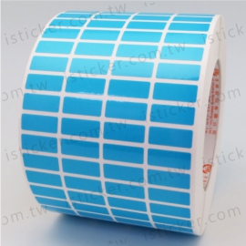 Solid blue sticker roll(圖)