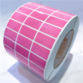 Solid pink sticker roll(圖)